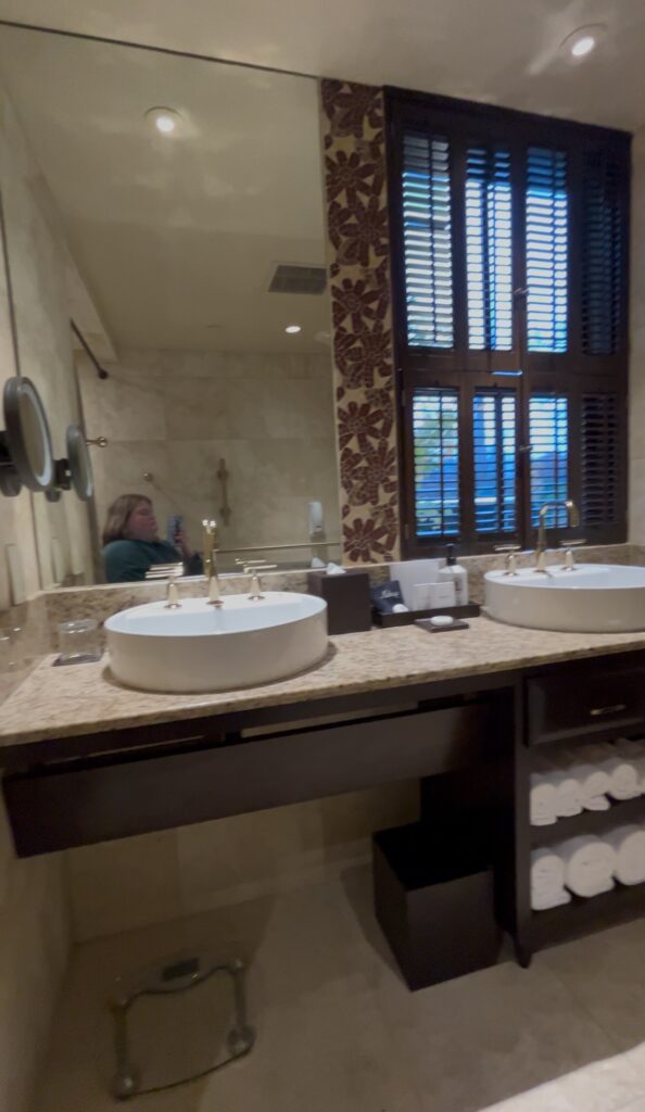 Accessible hotel room at The American Club resort in Kohler Wisconsin